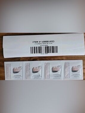 Beautycounter Countertime Tetrapeptide Supreme Cream 20 Sample Pack 2ml each